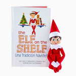 Elf Girl Puppe mit Buch - der Elf im Regal