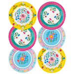 Piatti floreali 23 cm