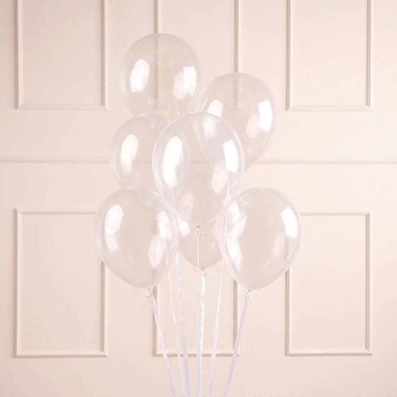 Latexballon 30 cm Transparent