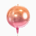 Globo Orbit Foil Pink and Orange