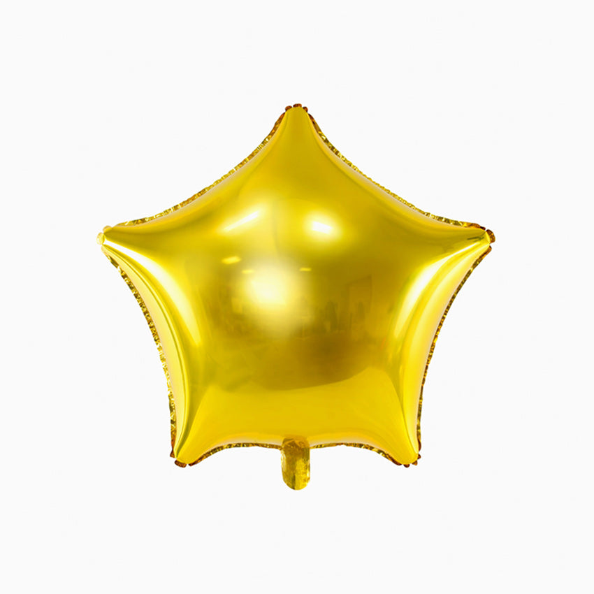 Globo Foil Estrella Oro