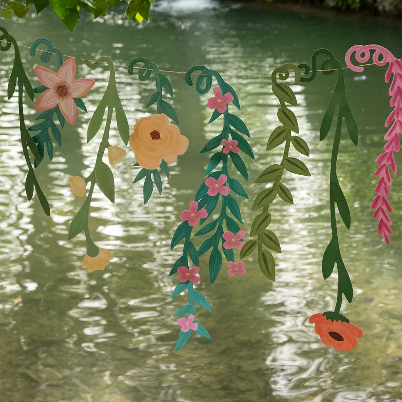 Guirnalda Flower Cugong Cartone 3 m