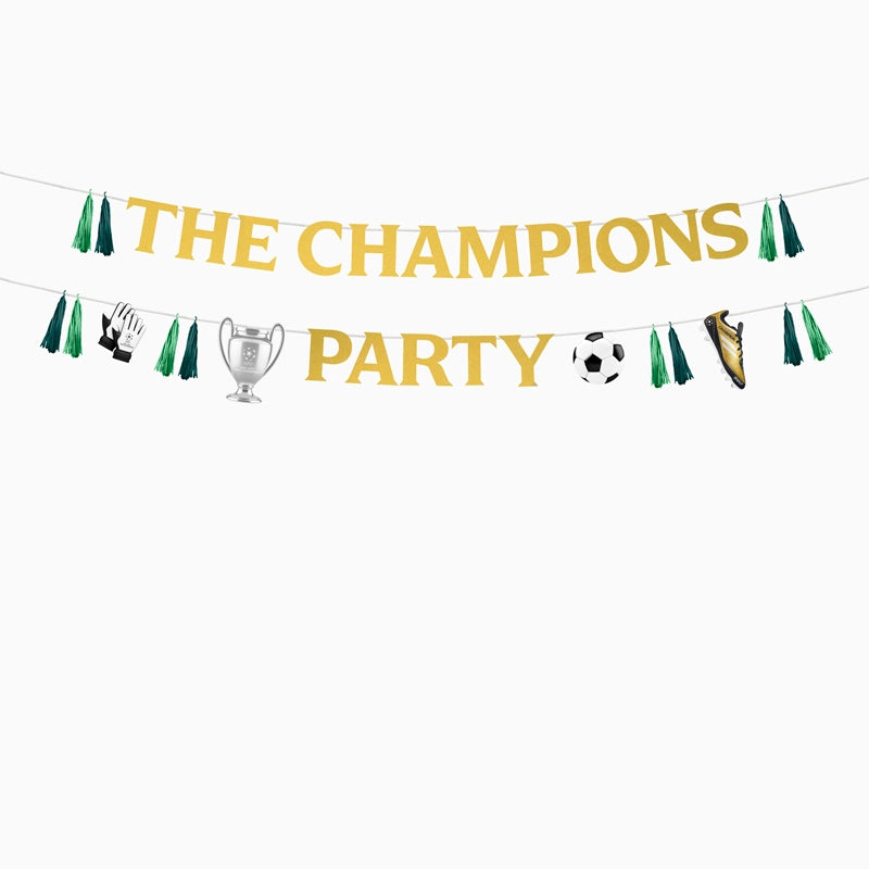 Guirnalda Doble 'The Champions Party' Fútbol 3.10 m