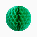 Palla a noneycomomb Ø30 cm di carta verde