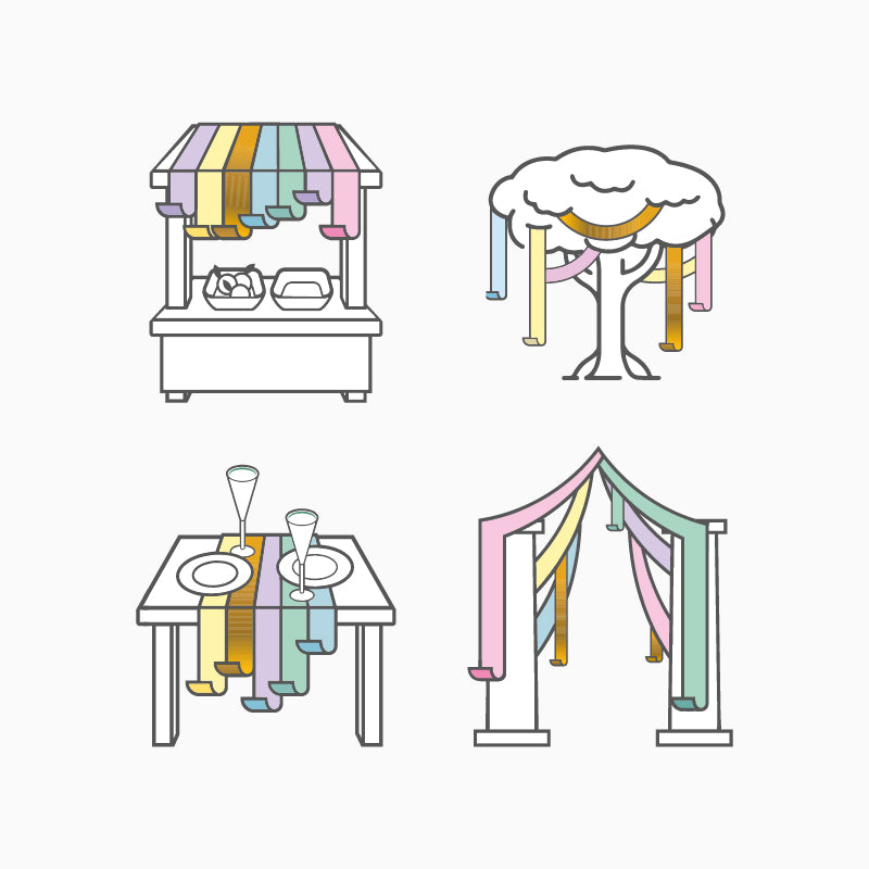 Kit Decoración Pared Happy Vibes