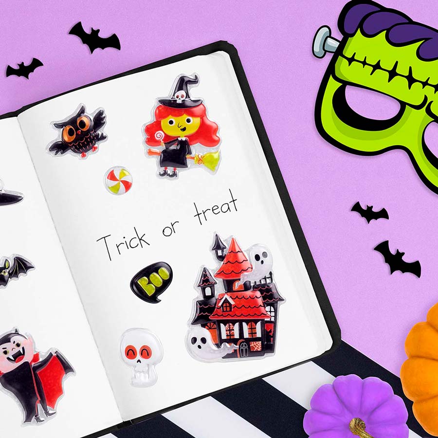 Halloween Enchanted House Stickers