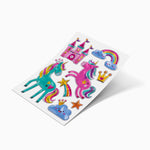 Unicorn relief stickers