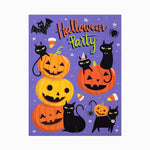 Halloween pumpkin window sticker