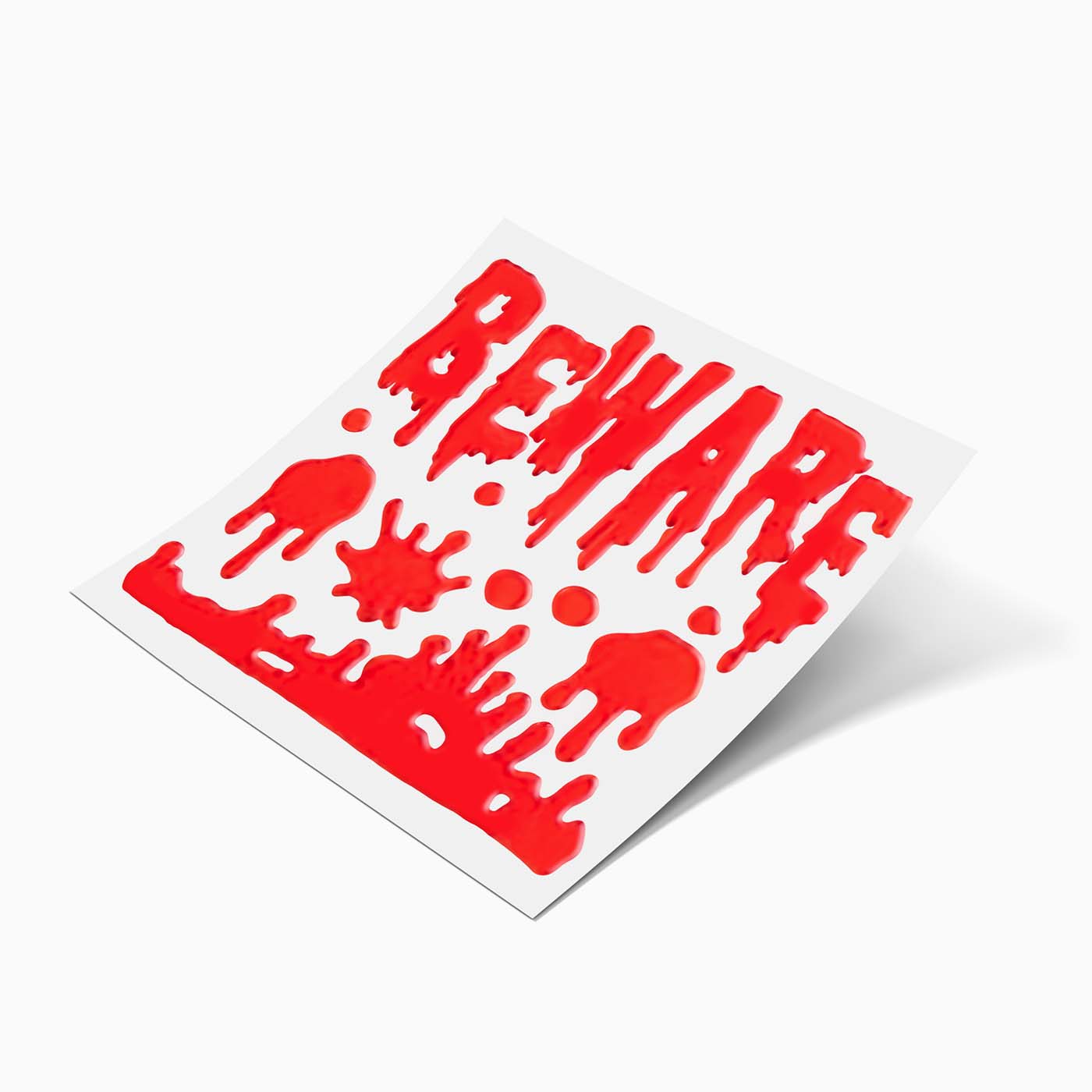 Halloween blood gel stickers