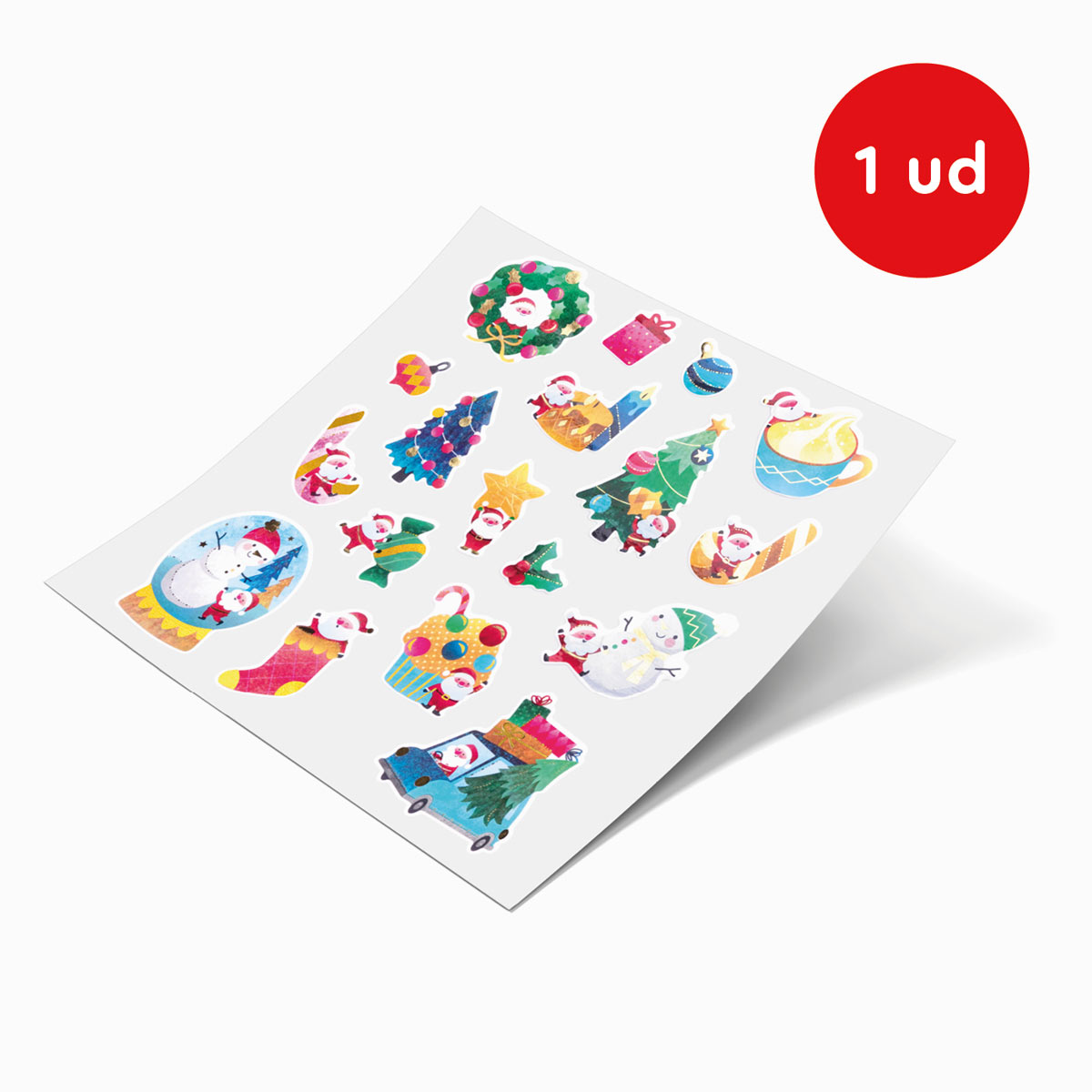 Adesivos de chifre de borracha de eva de Natal