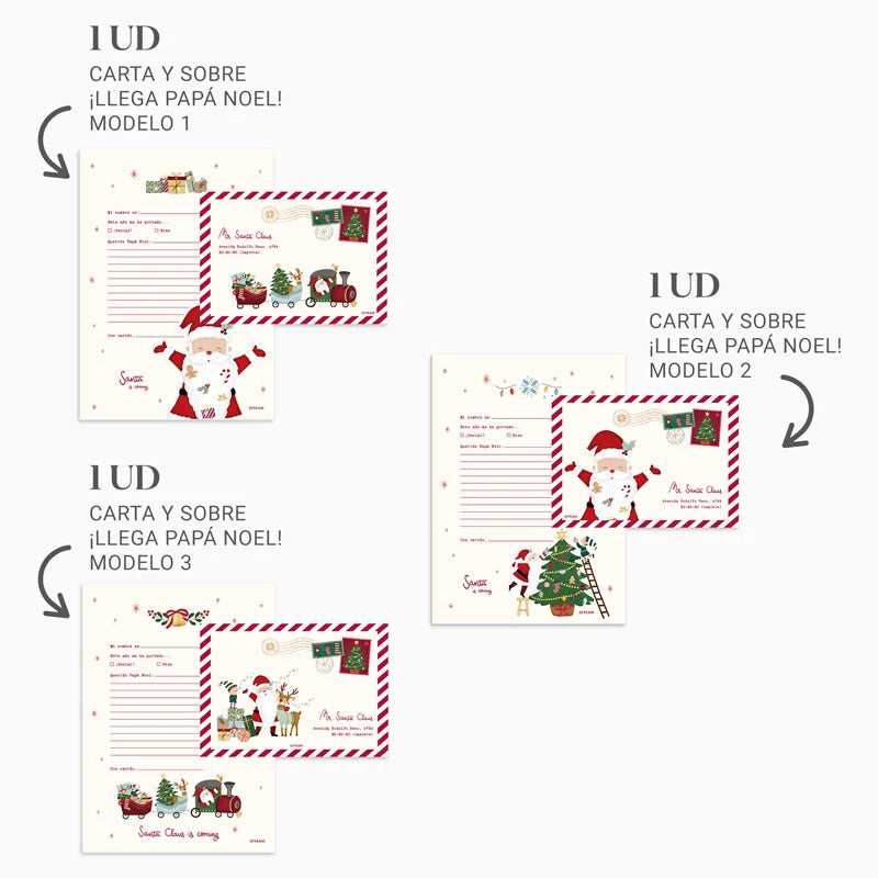 Cartas e Envelopes do Papai Noel estão chegando!