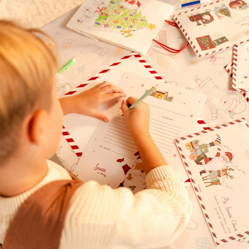 Inspiracion con Cartas y Sobres de ¡Llega Papá Noel!