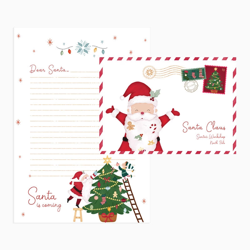 Cartas y Sobres de ¡Llega Papá Noel!