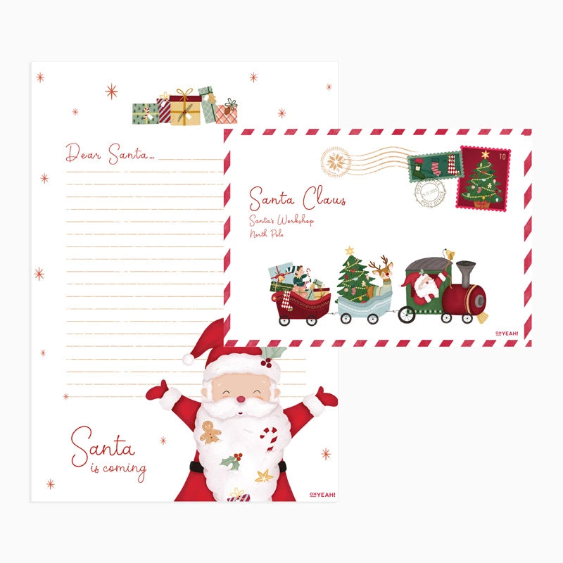 Cartas y Sobres de ¡Llega Papá Noel!