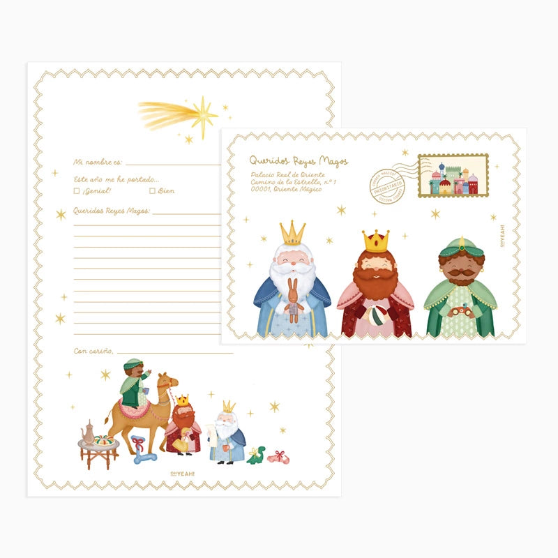 Lettere e buste da Petit Three Wise Men