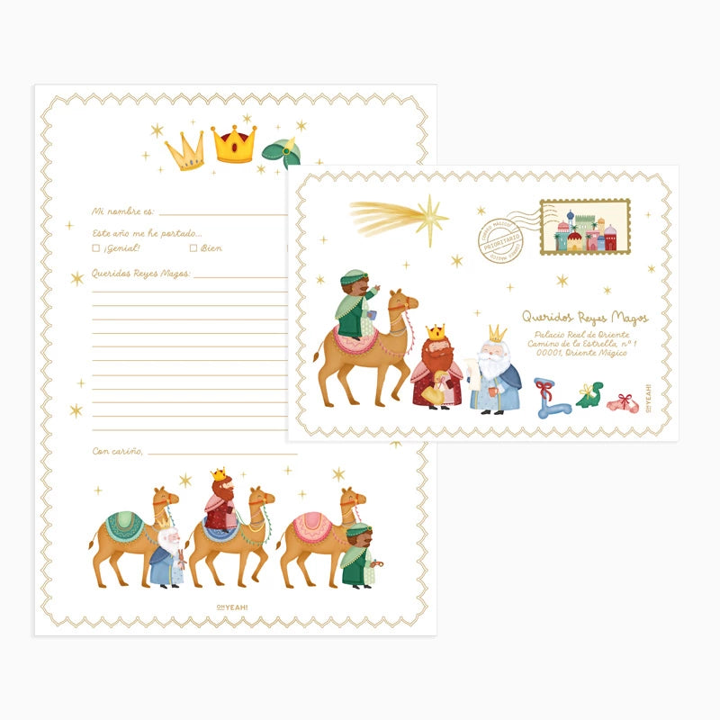 Lettere e buste da Petit Three Wise Men