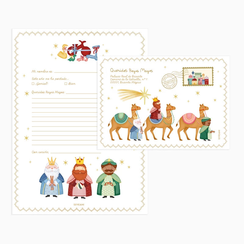 Lettere e buste da Petit Three Wise Men