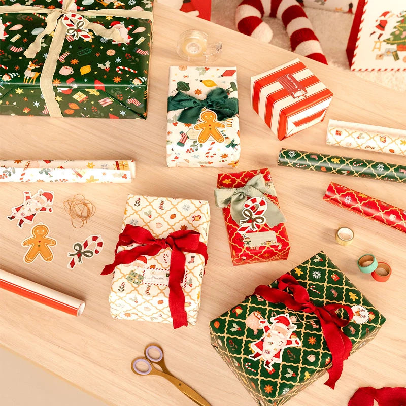 Etiquetas Regalo Navidad 8 x 10 cm ¡Llega Papá Noel!
