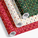 Papier cadeau 70 cm x 2 m Le Père Noël arrive ! Conception assortie