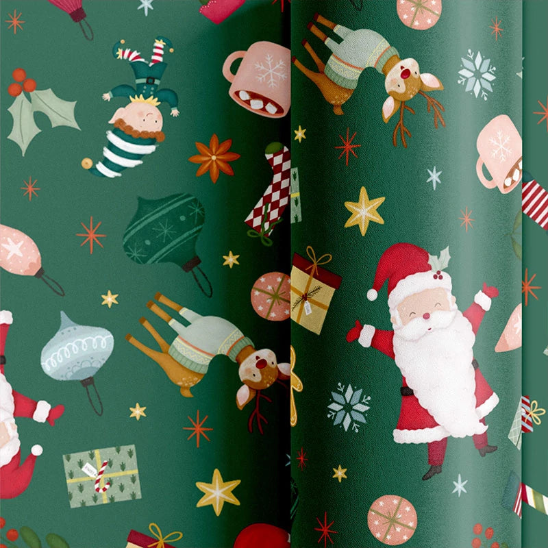 Inspiracion con Rollos Papel de Regalo 70 cm x 2 m ¡Llega Papá Noel! Diseño Surtido
