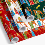 Papier cadeau 70 cm x 2 m Nuit des Rois Mages