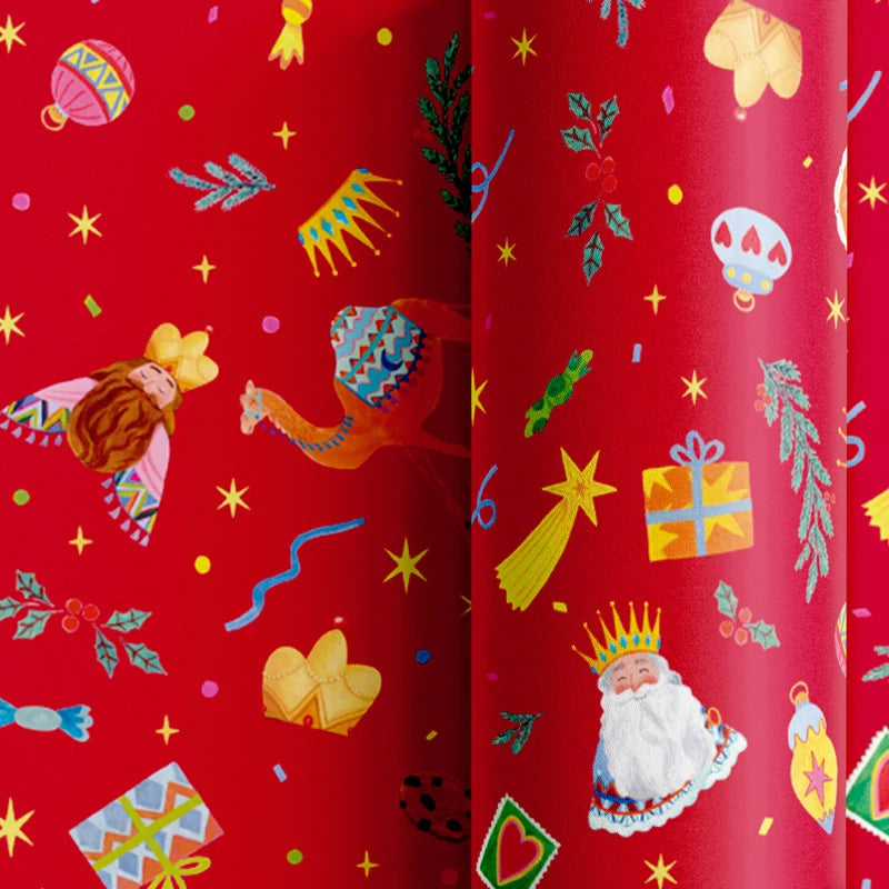 Scatola regalo in carta 70 cm x 2 m La Notte dei Re Magi