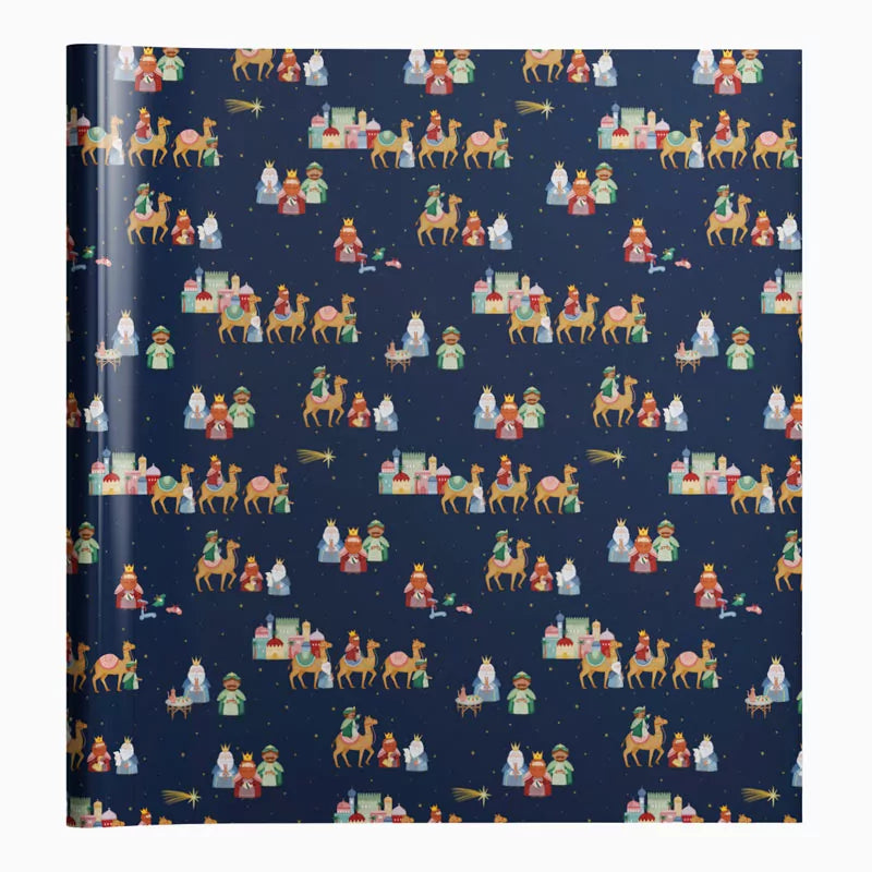 Boîte cadeau en papier 70 x 200 cm Petit Rois Mages