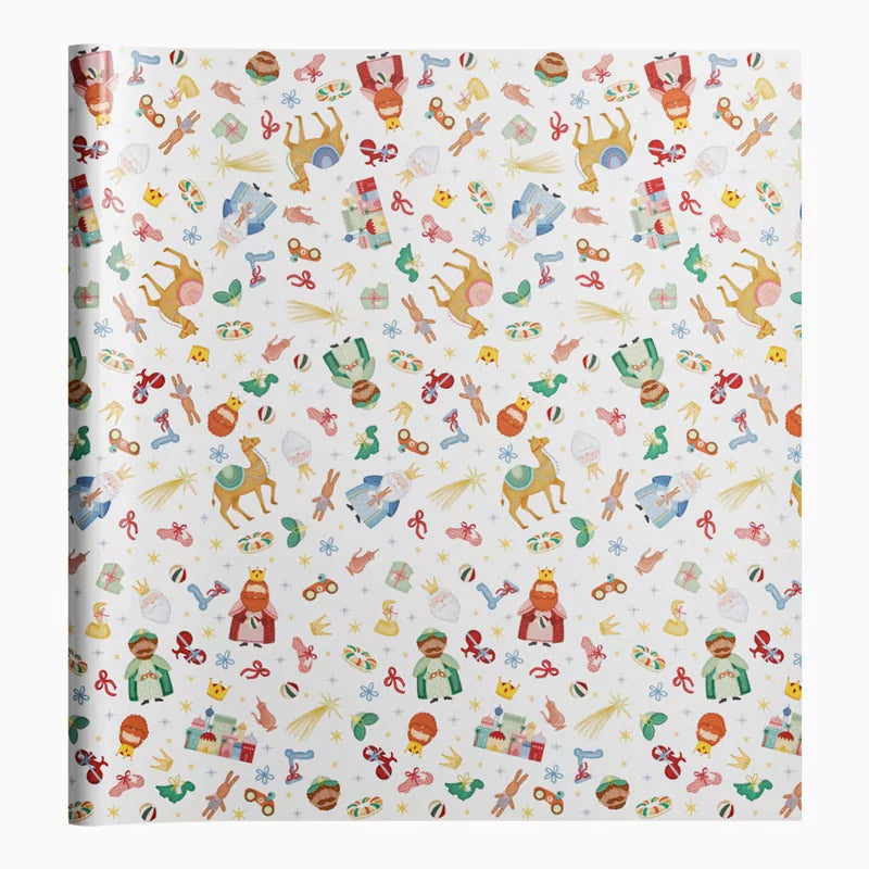 Boîte cadeau en papier 70 x 200 cm Petit Rois Mages