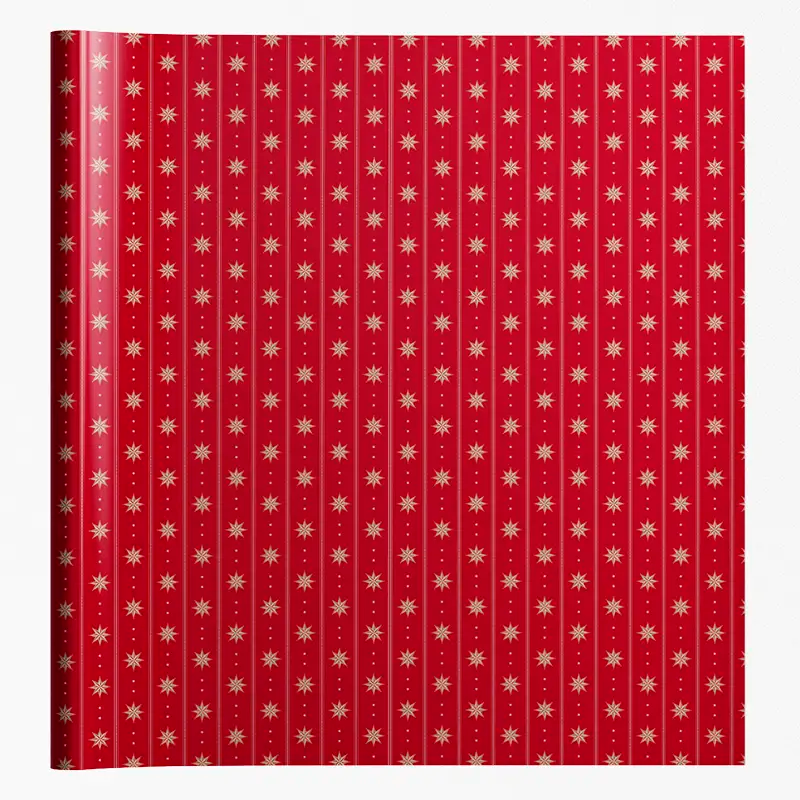 Caja de Papel de Regalo 70 cm x 5 m Feliz Navidad