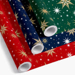 Rollos Papel de Regalo 70 cm x 2 m Feliz Navidad