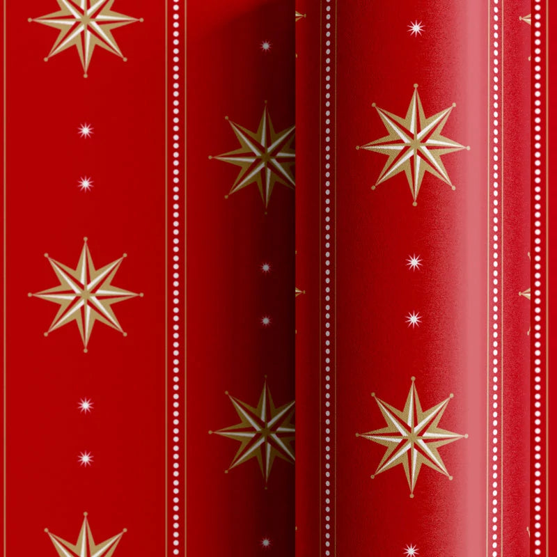 Gift Wrapping Paper 70 cm x 2 m Assorted Designs Merry Christmas