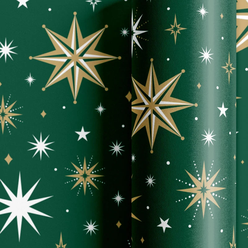 Gift Wrapping Paper 70 cm x 2 m Merry Christmas