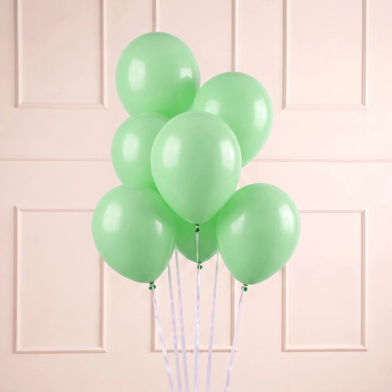 Inspiracion con Latexballon 23 cm Matt Limettengrün (50 Stück)
