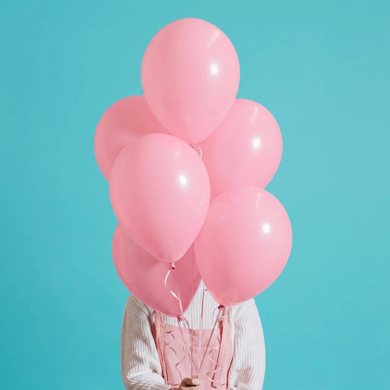 Inspiracion con Latexballon 23 cm Matt Pastellrosa (50 Stück)