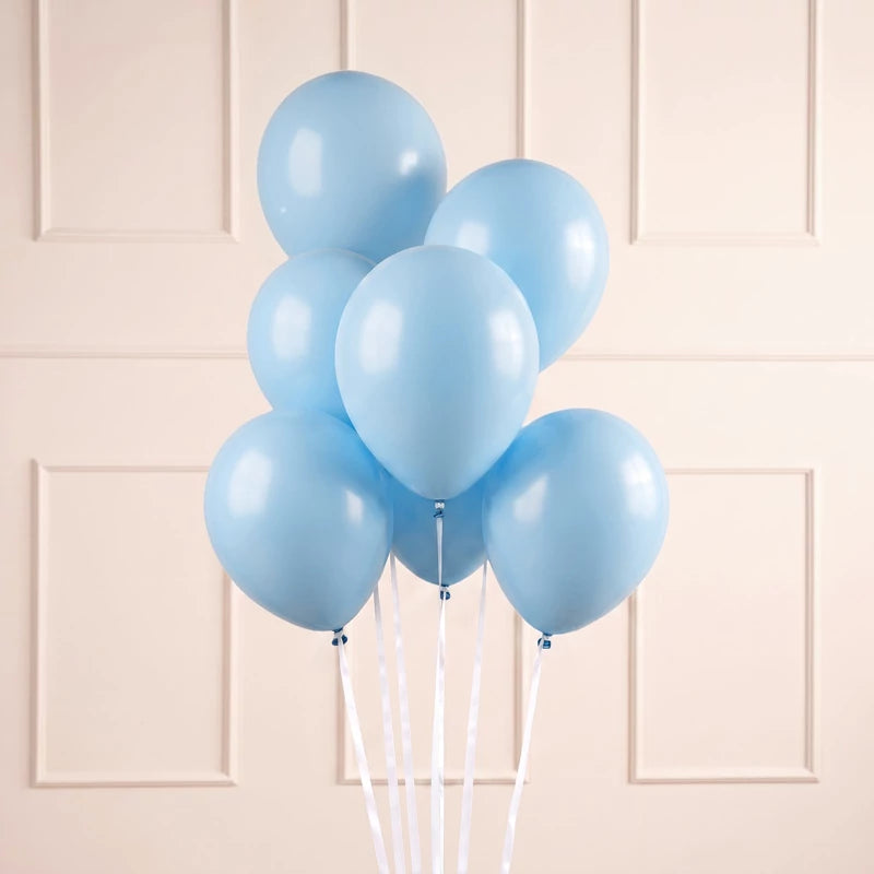 Inspiracion con Latexballon 23 cm Matt Pastellblau (50 Stück)