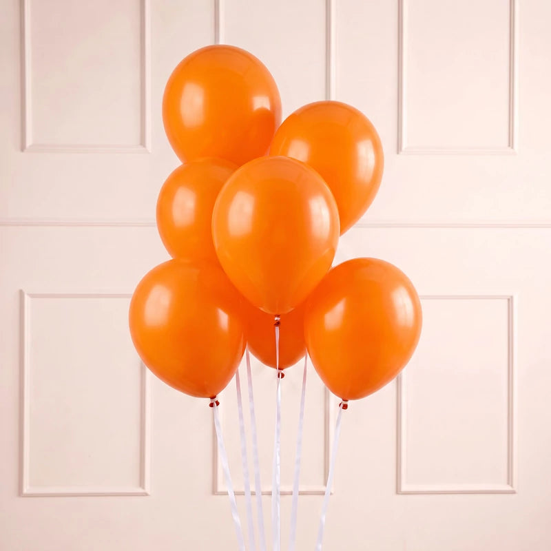 Inspiracion con Latexballon 23 cm Mattorange (50 Stück)
