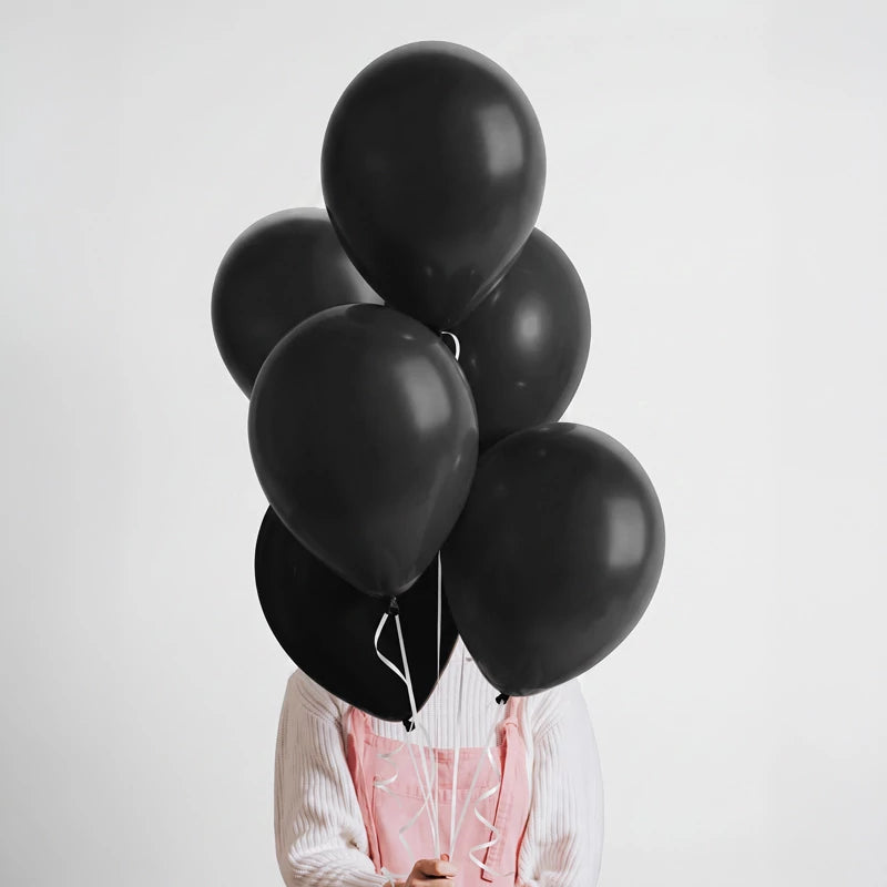Inspiracion con Latex balloon 30 cm matte black