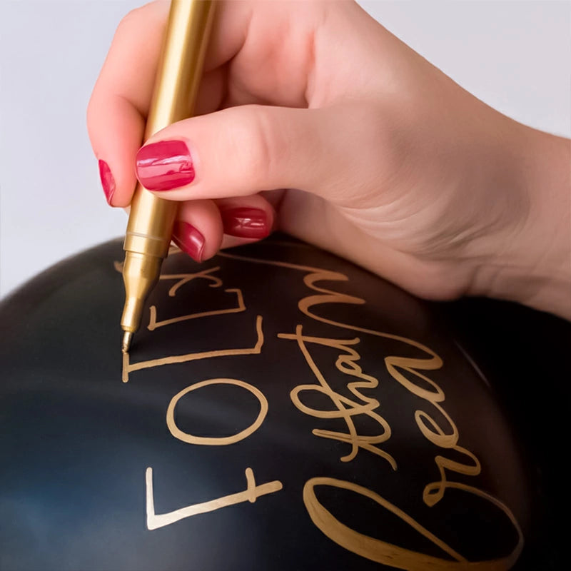 Goldfarbener Permanentmarker