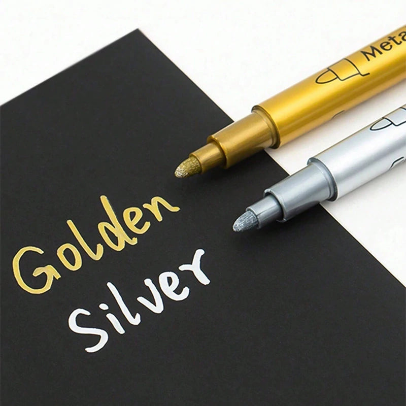 Goldfarbener Permanentmarker