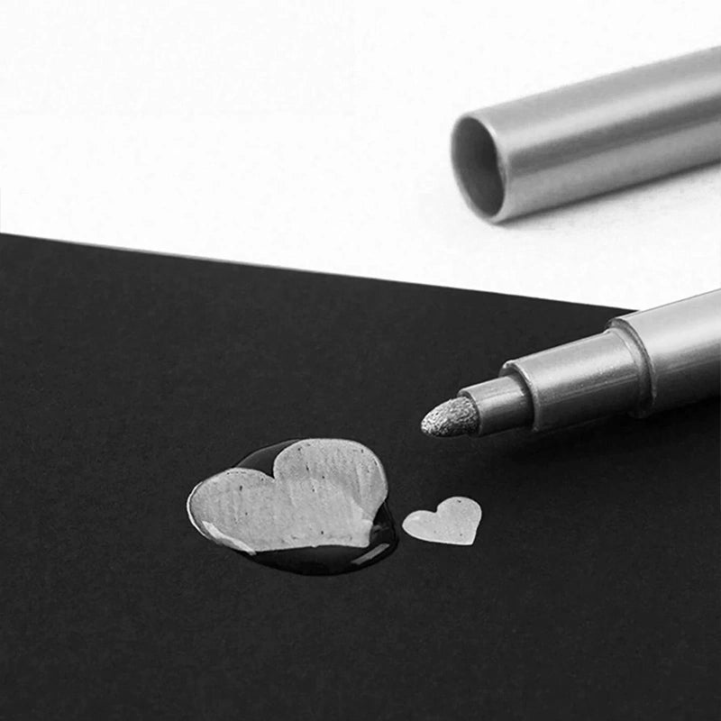 Silberner Permanentmarker