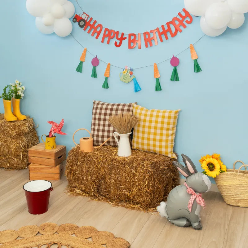 FOIL PIE GLOBE SITED 3D GRANJA (WITHOUT HELIUM)