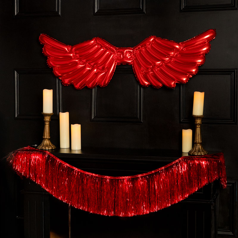 Folie Achs Ángel XL Halloween Rot