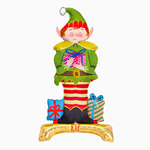 Globo con Base Foil Elfo Mágico (Sin Helio)