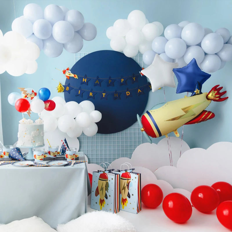 Inspiracion con Palloncino Foil 48 cm Stella Opaca Blu Navy