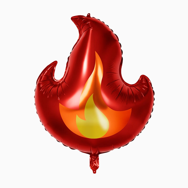 Inspiracion con Set Globos Foil Fuego, Rayo y Rueda Dragon Monster