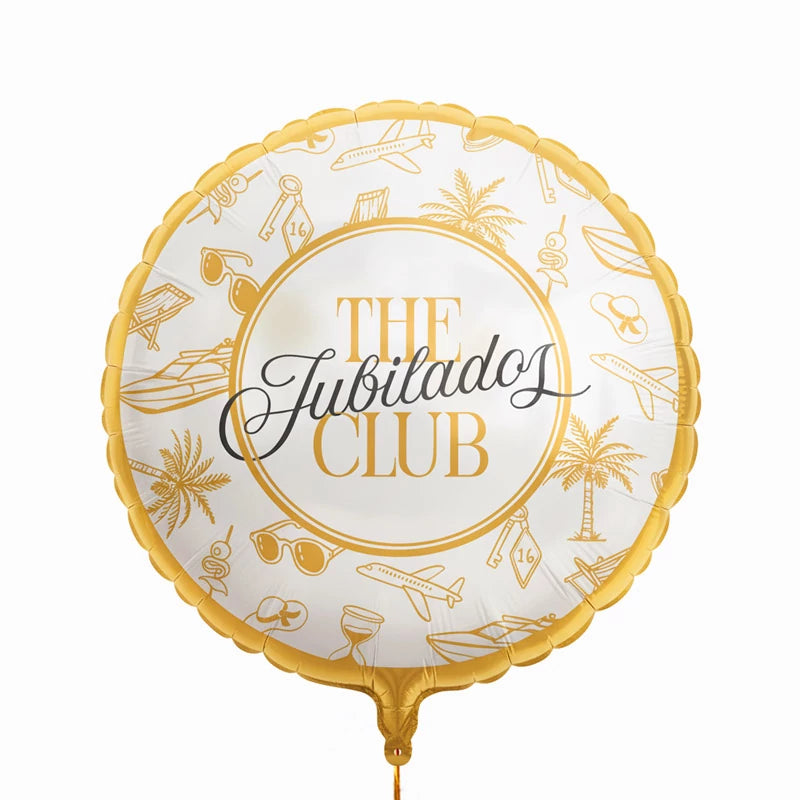 Round Foil Balloon Ø 45 cm 'The Retirees Club'