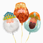 Ensemble de ballons à tête en aluminium Three Kings Night
