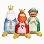 Balloon Set with Foil Base Petit Three Wise Men (No Helium)