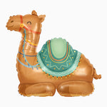 Globo con Base Foil Camello XL Petit Reyes Magos (Sin Helio)