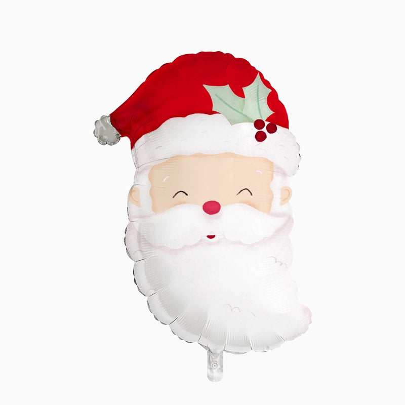 Santa Yeah Santa Claus Head Foil Balloon Santa Claus is coming! – Oh Yeah! by ...